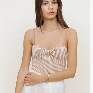 Reformation Lorenzo Cotton Sweater Tank